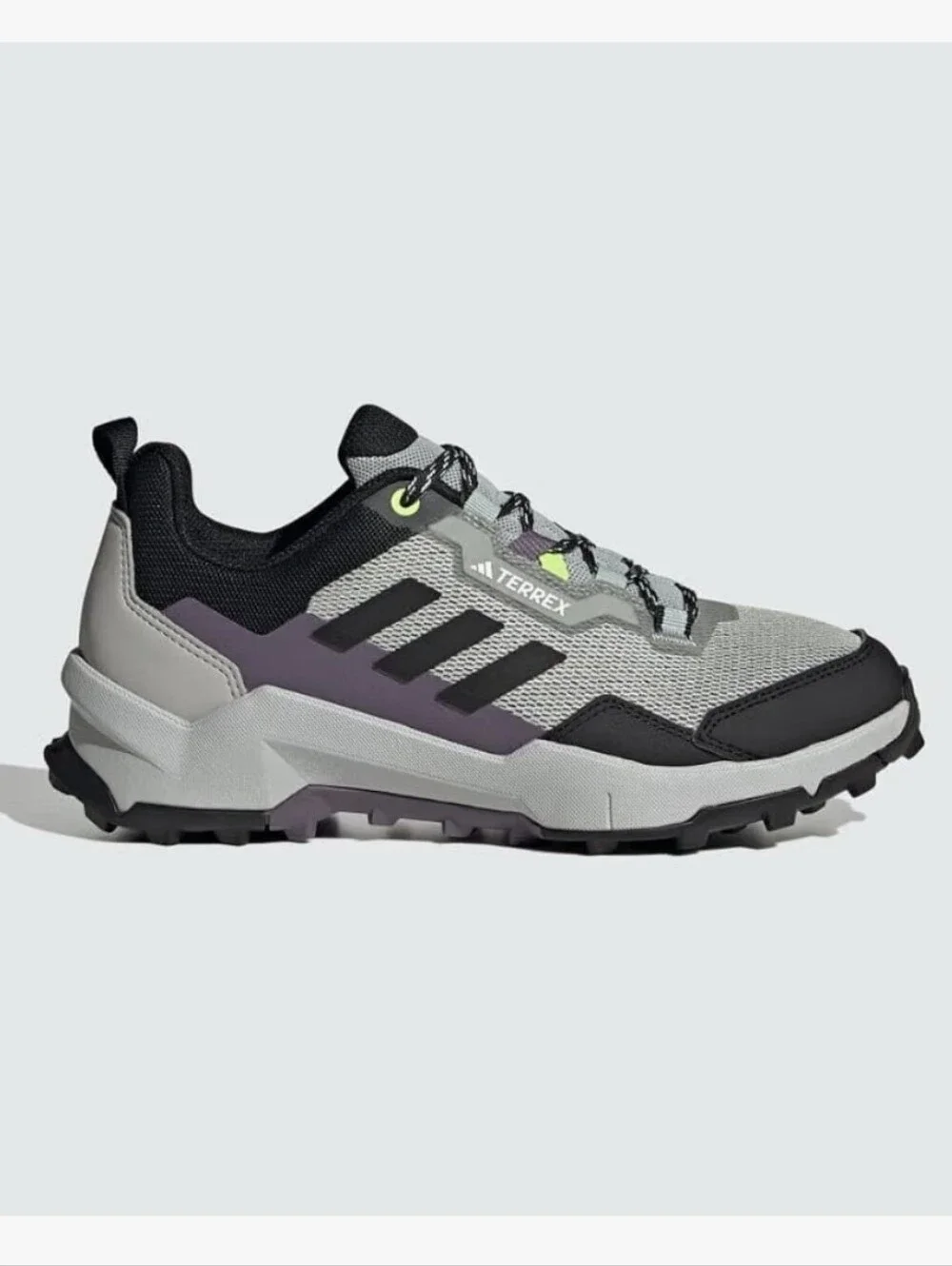 adidas Terrex AX4 Trail Shoes Sz 7.5 — Gray / Black / Purple